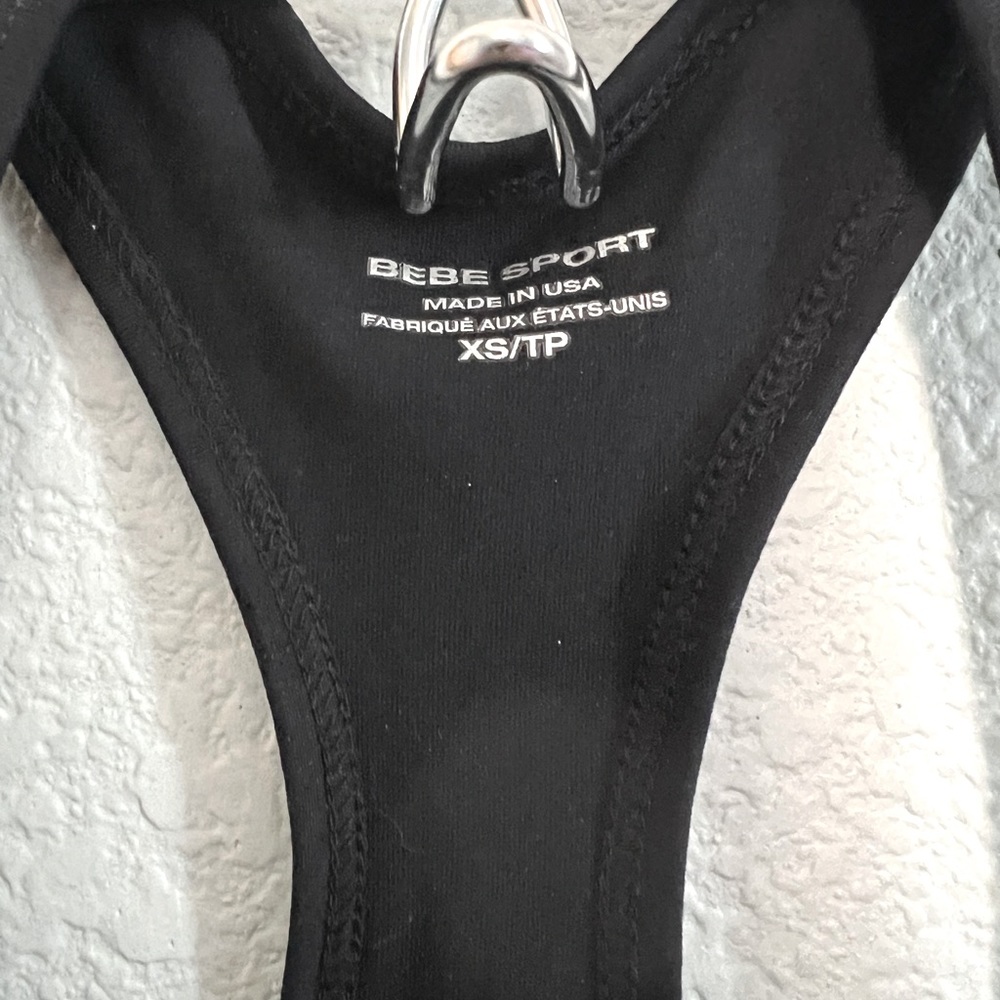 Bebe Sport Rhinestone Athletic Racerback Tank - Picture 3 of 3